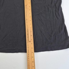 Unbound Merino T-Shirt Large Black Mens 100% Merino Wool Short Sleeve Round Neck