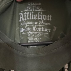 Affliction Signature Series Randy Couture Green Men’s XL Graphic T-Shirt