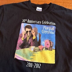 Marshall Crenshaw Band Shirt 30th Anniversary Tour Concert T-Shirt Size M