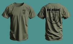German Army KSK Special Forces T-Shirt Kommando Spezialkräfte Tactical Tee