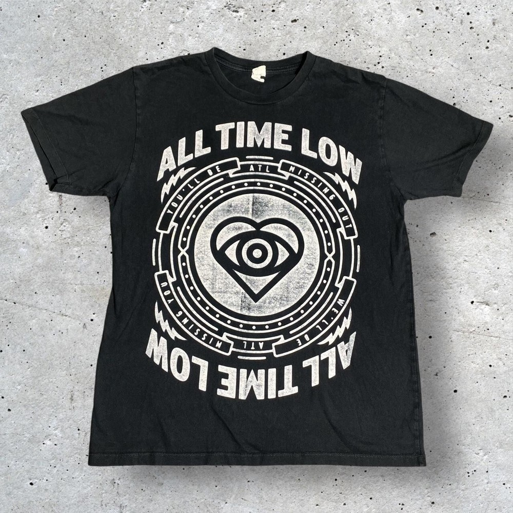 Vintage All Time Low Band shirt Adult Size