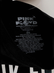 Pink Floyd T-Shirt – Dark Side of the Moon – S/S Crew Neck – Black – Size M