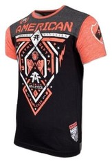 AMERICAN FIGHTER Men’s T-Shirt FAIRBANKS Athletic Biker Black MMA S-5XL