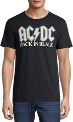 AC/DC Back In Black Music Band Men’s T-Shirt
