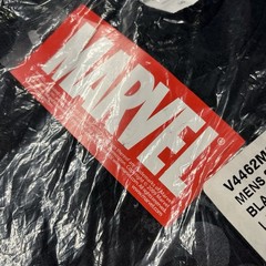 Vintage 2009 Marvel Mad Engine Black Panther Tee Shirt Size L – NEW SEALED