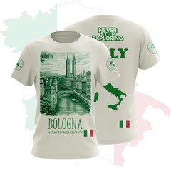 Bologna Italy Graphic T-Shirt Italian City Travel Souvenir Tee