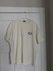 Kith Men’s Split Logo Short Sleeve Graphic Tee Spring/Summer 2025 – Silk – Large