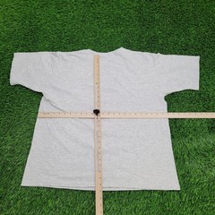 Vintage Funny Christmas Shirt XL 24×27 Boxy Cropped Gray