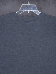 Lucky Brand Shirt Adult Medium Gray Graphic Short Sleeve Classic Casual Mens