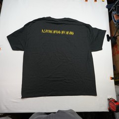 Vintage Jack FM Hanes Heavyweight 50/50 Blank Single Stitch Black T-Shirt 2XL