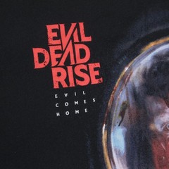 Evil Dead Rise T Shirt XL Fright-Rags 2023 PEEPHOLE Horror Movie Film Promo Tee