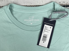 Vineyard Vines Men’s Short Sleeve Pocket T-Shirt Mangrove Mint Size M- NEW