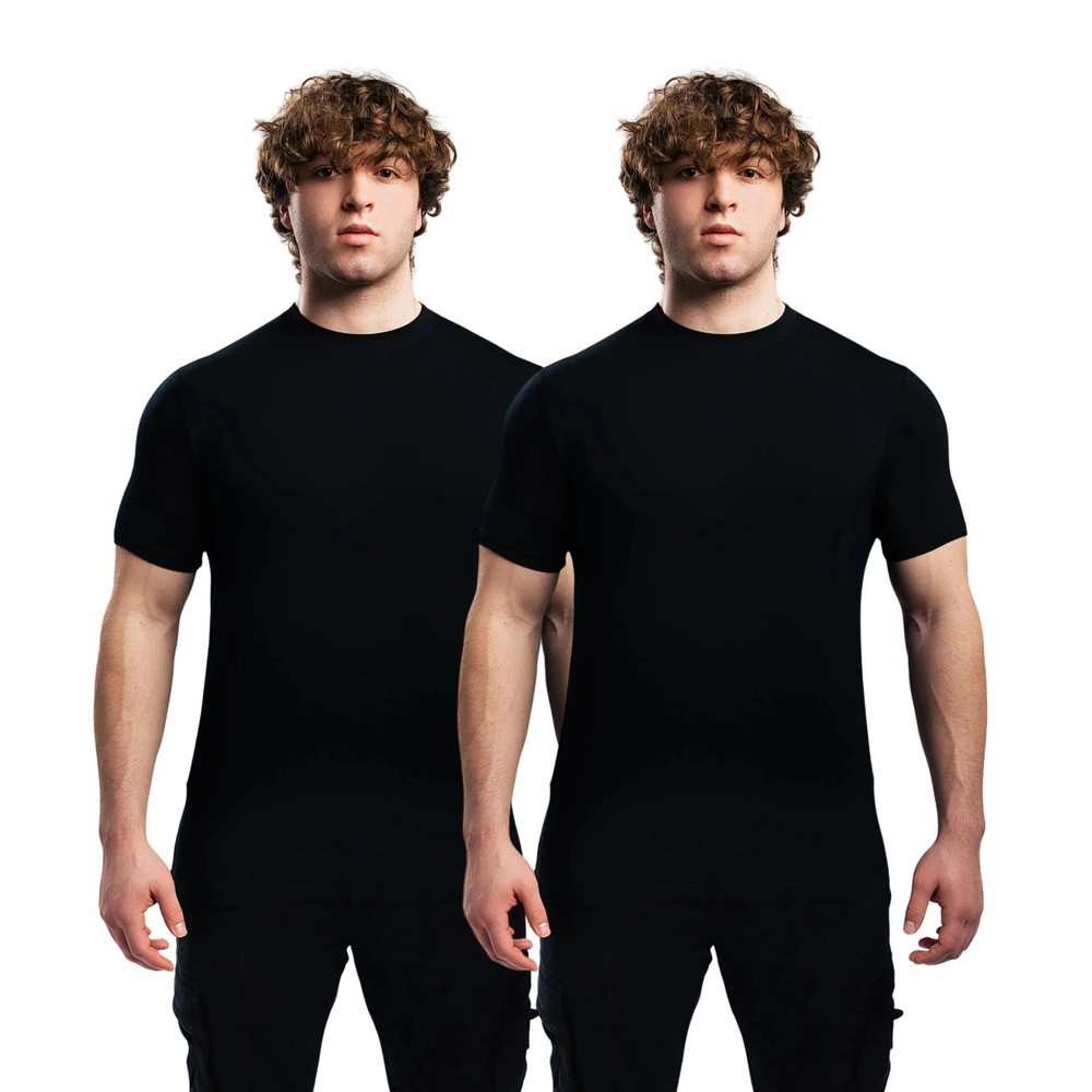Blank T-Shirt – Thicker Black – 280 GSM Small