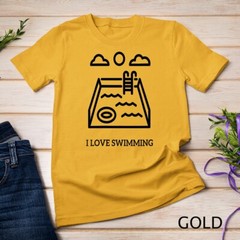 I Love Swimming T-Shirt Unisex T-shirt