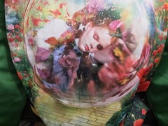 Wizard of Oz Sphere Las Vegas Dorothy Awakens Satin Bomber Jacket Size Large