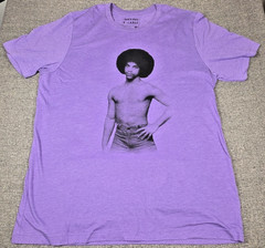 Mens XL Chicago Suns Out Hand Printed Soft Feel Retro Look PRINCE T-Shirt