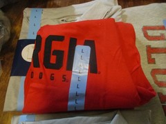 Georgia Bulldogs Large T Shirt / Polo / Sweatpants New Champion 5 Piece Lot