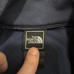 The North Face Men’s XL Blue Waffle Grid Fleece Full Zip