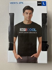 32º DEGREES 32 Degrees Men’s Cool Tee | Black | Large