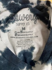 BOWERY SUPPLY CO T-Shirt M – Japan Tokyo City Highest Mt. Y2K Hippie Tie Dye