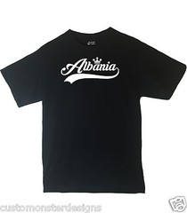 Albania Shirt Country Pride Shirt Different Print Colors Inside!
