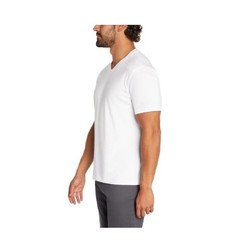 3-Pack Banana Republic Men’s V-Neck Tee, Cotton Stretch Tagless BLACK OR WHITE