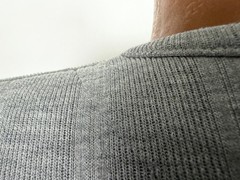 Vintage 90s Ribbed Henley Men XL Oversized Drop Shoulder Minimalist Grunge Heavy