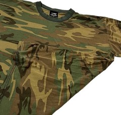 Vintage Rothco USA Woodland Camo Shirt