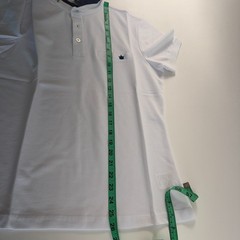 White by Nature Men 100% Cotton Short Sleeve High Neck T-Shirt White Size M NWT