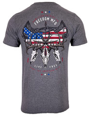 Howitzer Style Men’s T-Shirt FREEDOM HUNT Military Grunt MFG