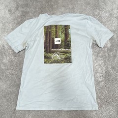 North Face Light Blue Men’s Small Crew Neck T-Shirt FREE SHIPPING