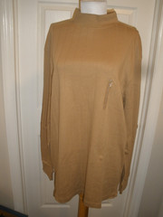 New Men’s Long Sleeve High Neck John Ashford L Brown (3A)