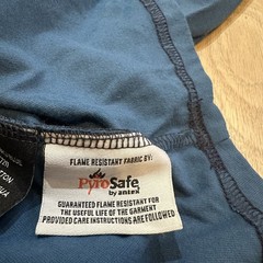 Cody James FR Shirt Mens XL Blue Flame Resistant Long Sleeve NFPA 2112 CAT2