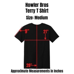 Howler Bros Terry T Mens Medium Lombok Petrol Aztec Southwestern Print Western