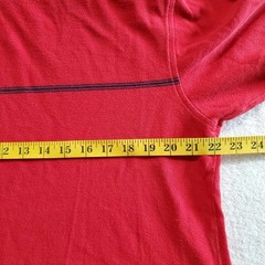 Vintage Y2K Tommy Hilfiger XL / XG Red T Shirt
