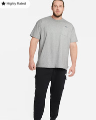 Nike Men’s Sportswear Club T-Shirt Crewneck Black NWT AR4997-014 Sz S/M/L/XL/XXL