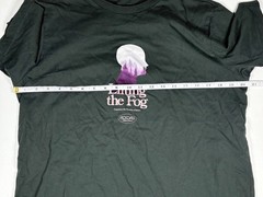 Adidas T Shirt Men M Green Lift The Fog Graphic Outdoor Nature Cotton Casual