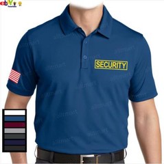 NEW MEN’S PRINTED GRAPHIC DESIGN SECURITY DRIFIT GIFT ATHLETIC SPORTSWEAR POLO