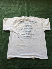 Acrylic Tank MFG Tanked TV Show White Graphic Shirt Mens XL ATM Signed