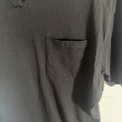 Free Planet Black Pocket T Shirt Men’s XL Organic Cotton Short Sleeve Casual