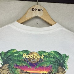 Vintage 90s Hard Rock Cafe San Juan Puerto Rico Souvenir USA Large HEAVY TEE