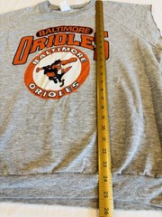 True Vintage 1970’s Baltimore Orioles MLB Baseball T Shirt Size XL Made In USA