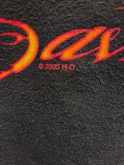 Harley Davidson 2003 Vintage Graphic Tee Cote D Azur French Riviera Size 2XL