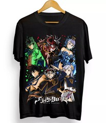 Black Clover Asta Yuno T-shirt Comic,Bull,Magic,Demon,Yami T-shirt – Black