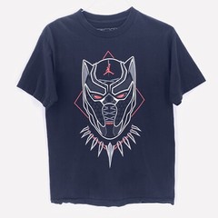 Air Jordan Black Panther He Got Game Rufnek T-Shirt Mens sz M Black RARE