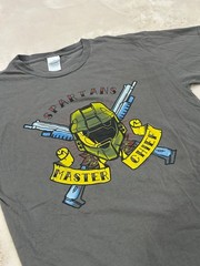 Vintage Y2K 2007 Bungie Halo 3 American Traditional Tattoo Shirt Size Large
