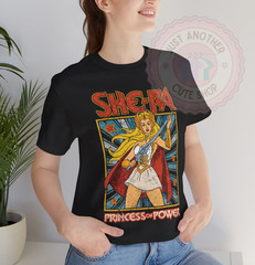 She-Ra Princess of Power T-Shirt ✩ Vintage 80s Retro Cartoon Graphic Tee! RARE!