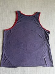 Marvel Deadpool Pool Party Graphic Print Purple/Red Tank Top Men’s Size 2X