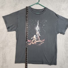 Dragon Ball Z T-Shirt Mens Large Goku Krillin Star Wars Graphic Anime Manga Tee