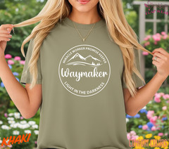 Unisex Waymaker Christian T-Shirt, Men T shirt,Women T shirt Gift Christian